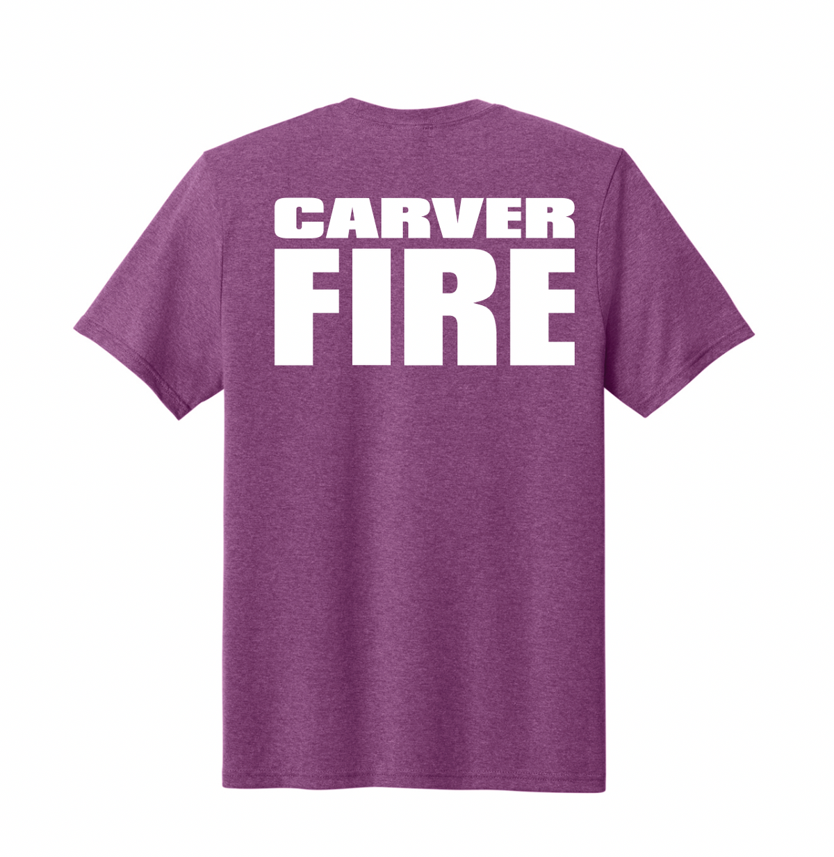 Carver Fire Port & Co® Tri-Blend Tee (STACKED TEXT BACK)