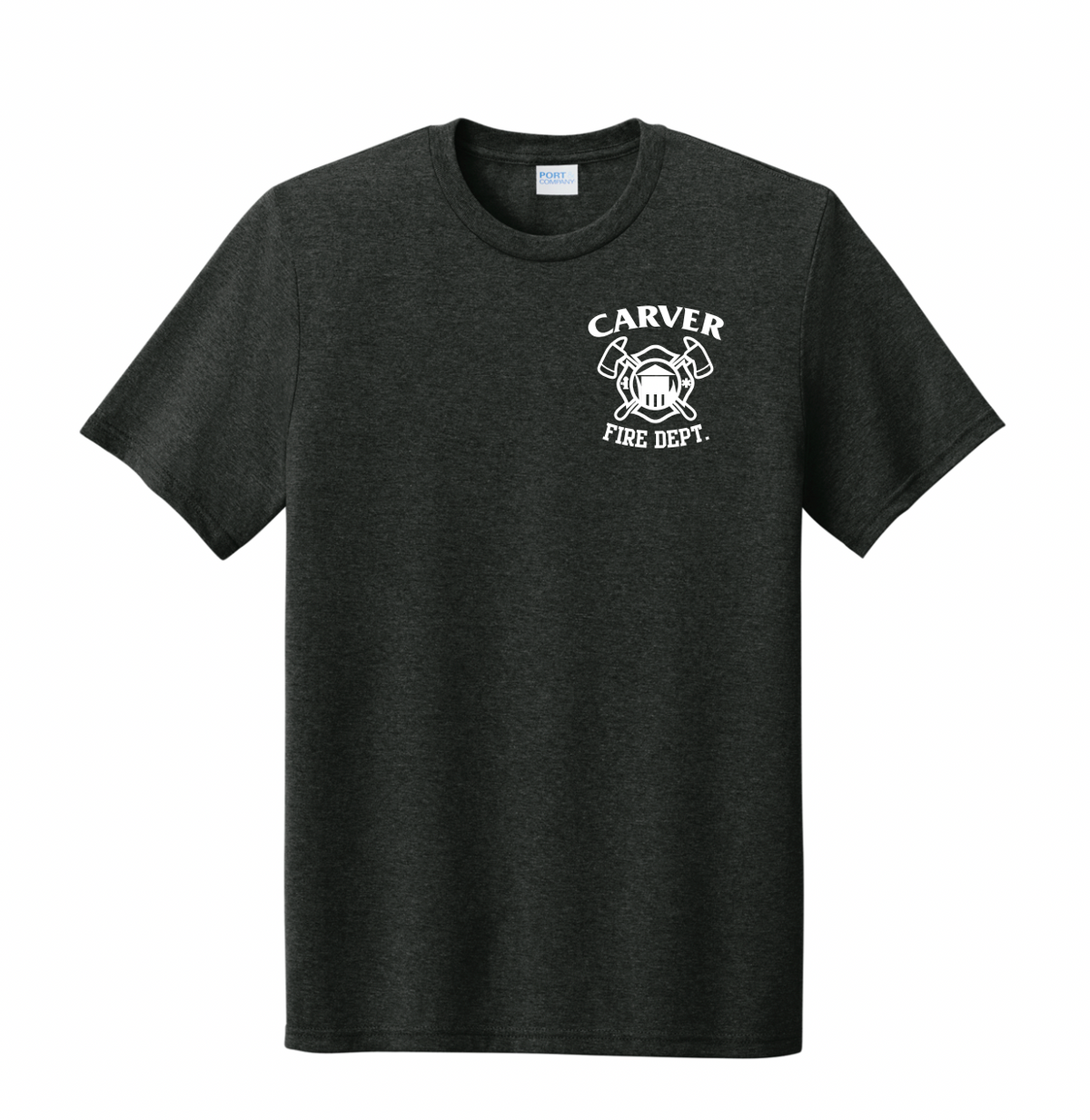 Carver Fire Port & Co® Tri-Blend Tee (STACKED TEXT BACK)