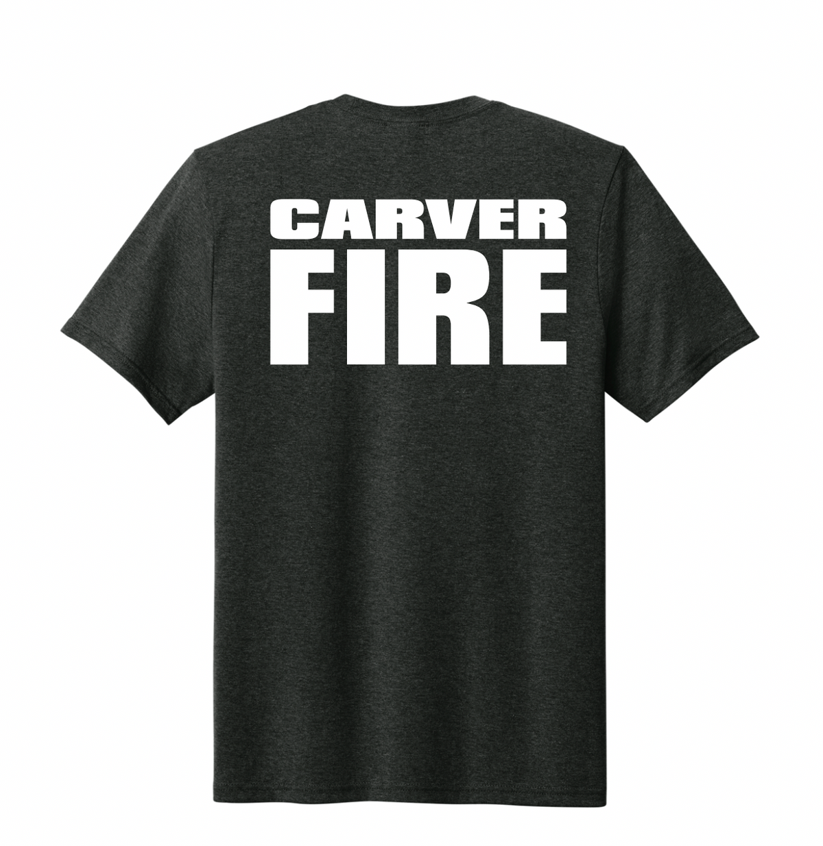 Carver Fire Port & Co® Tri-Blend Tee (STACKED TEXT BACK)