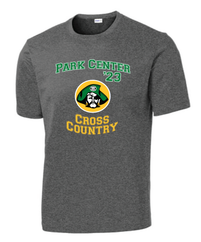 Park Center Cross Country - T-Shirt - Iron Grey Heather