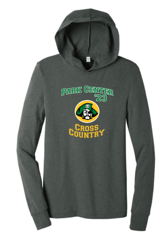 Park Center Cross Country - Long Sleeve Hoodie - Deep Heather