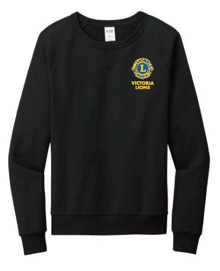 Victoria Lions Club - Crewneck - Black