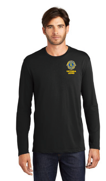 Victoria Lions Club - Long Sleeve Tee - Black