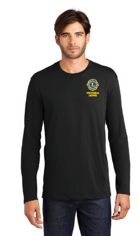 Victoria Lions Club - Long Sleeve Tee - Black