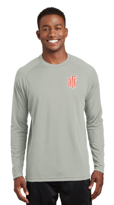 Hopkins Fire - Dry Zone Long Sleeve T-Shirt - Silver
