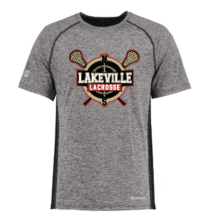 Lakeville YOUTH ELECTRIFY COOLCORE® TEE - Black Heather