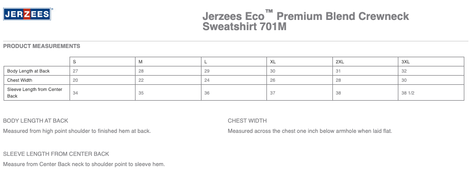 *GIRLS TEAM* Mound Westonka Lacrosse Jerzees Eco™ Premium Blend Crewneck Sweatshirt - Black