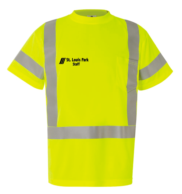 SLP Public Works Class 3 T-Shirt - LIME