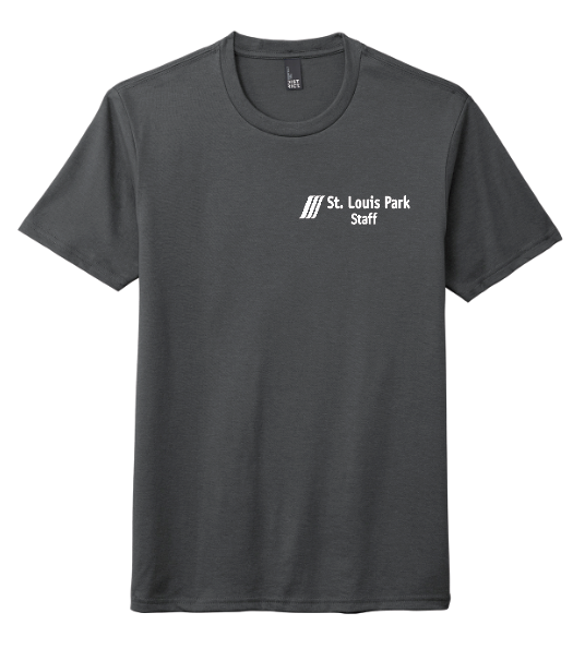 SLP Public Works District ® Perfect Tri ® Tee - CHARCOAL