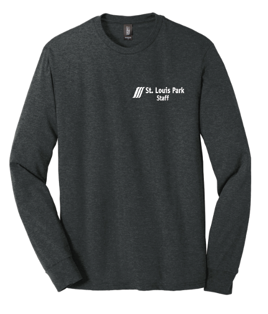 SLP Public Works District ® Perfect Tri ® Long Sleeve Tee - BLACK FROST