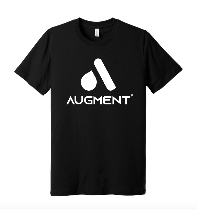 Augment Stacked BELLA+CANVAS ® Unisex Made In The USA Short Sleeve Tee - BLACK