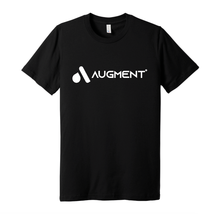 Augment Horizontal BELLA+CANVAS ® Unisex Made In The USA Short Sleeve Tee - BLACK