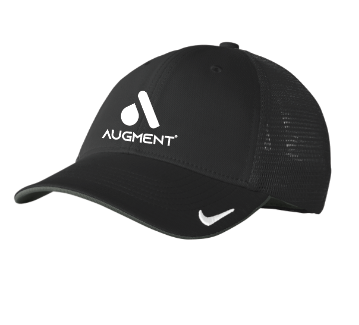 Augment NIKE Stretch-to-Fit Mesh Back Cap - BLACK