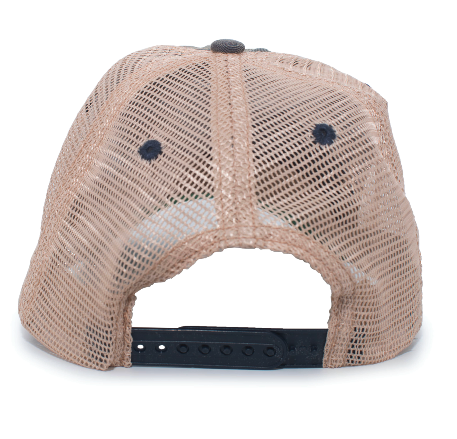 *FIREFIGHTERS ONLY* Cambridge Fire VINTAGE "DIRTY" TRUCKER SNAPBACK CAP - NAVY/TAN/NAVY