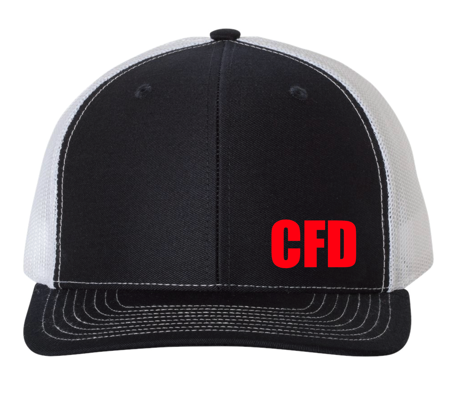 *FIREFIGHTERS ONLY* Cambridge Fire Snapback Trucker Cap - NAVY/WHITE
