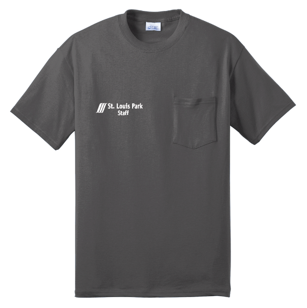 SLP Public Works Core Blend POCKET TEE - CHARCOAL