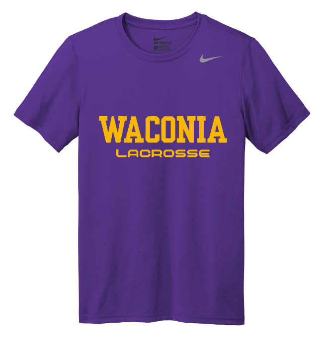 Waconia Lacrosse Nike Team rLegend Tee - COURT PURPLE