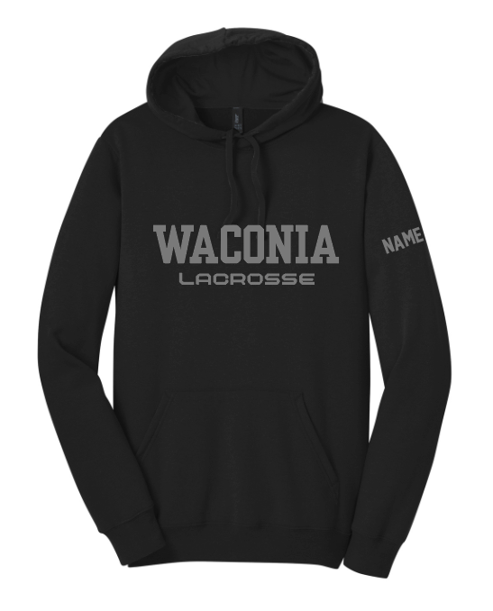 Waconia Lacrosse District ® The Concert Fleece ® Hoodie - BLACK