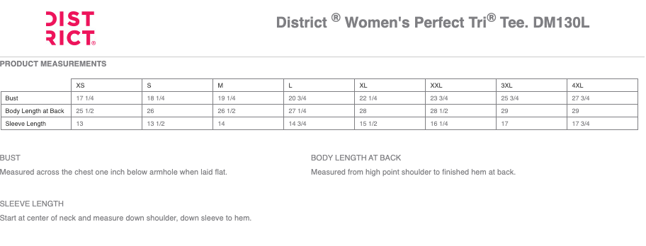 Waconia Lacrosse District ® Women’s Perfect Tri ® Tee - BLACK