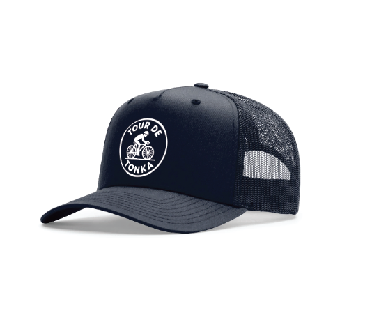 Tour de Tonka Emblem Five Panel Champ Trucker - NAVY