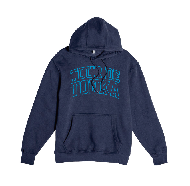 Tour de Tonka Lane Seven™ Future Varsity  Fleece Hooded Sweatshirt - NAVY