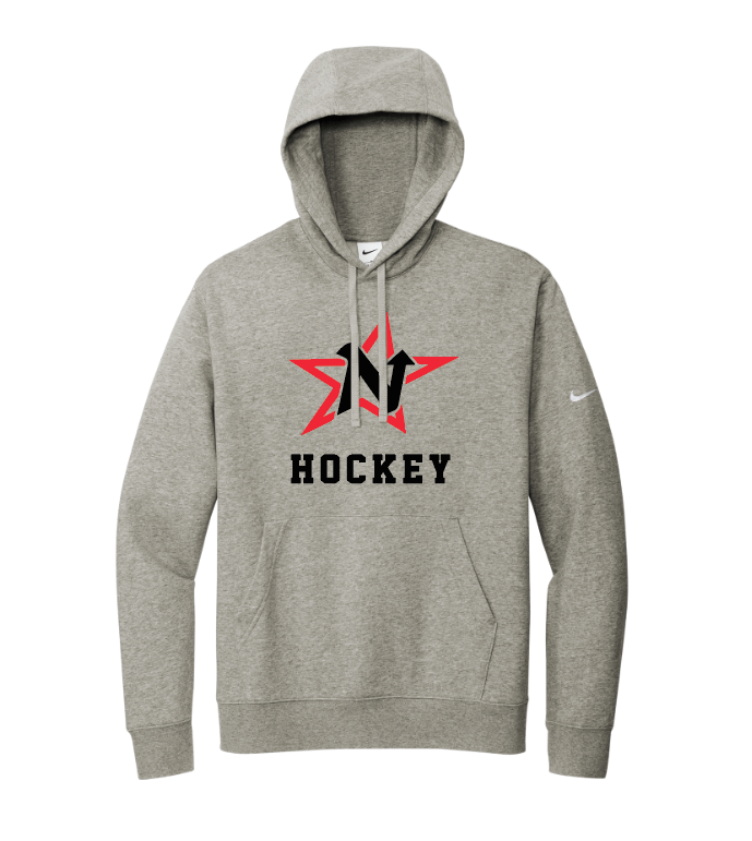 Duluth Northern Stars Nike Club Fleece Swoosh Pullover Hoodie - GREY