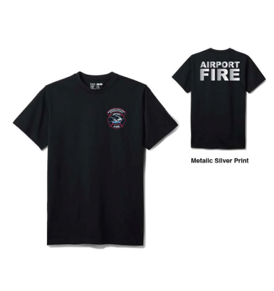 Airport Fire 5.11 Professional Tshirt - DARK NAVY