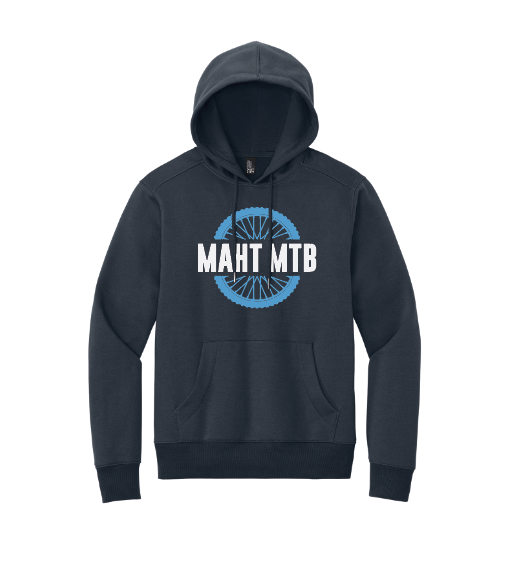 Mahtomedi Bike Team District® Perfect Weight® Fleece Hoodie - NEW NAVY