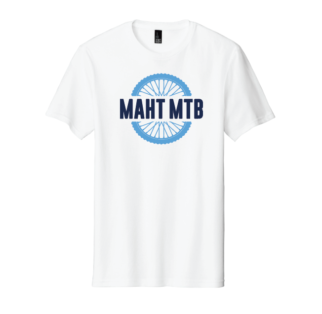 Mahtomedi Bike Team District ® The Concert Tee® - WHITE