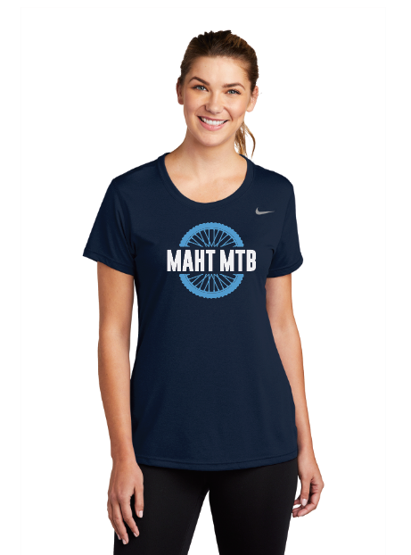 Mahtomedi Bike Team Nike Women's Team rLegend Tee - COLLEGE NAVY