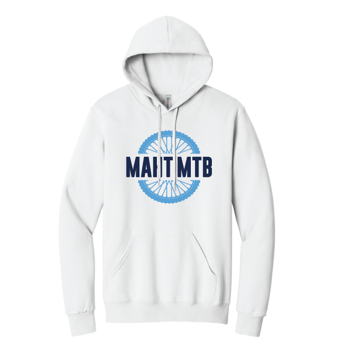 Mahtomedi Bike Team Jerzees Eco™ Premium Blend Pullover Hooded Sweatshirt - WHITE