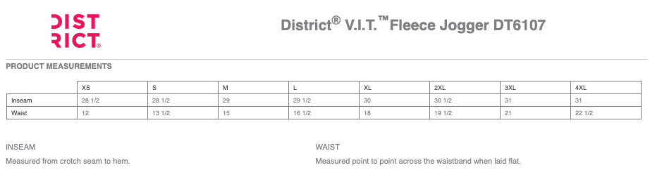 3 Point Lacrosse District®  V.I.T.™ Fleece Sweatpant - BLACK