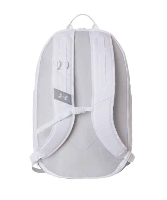 NLC Under Armour™  Hustle Backpack - WHITE