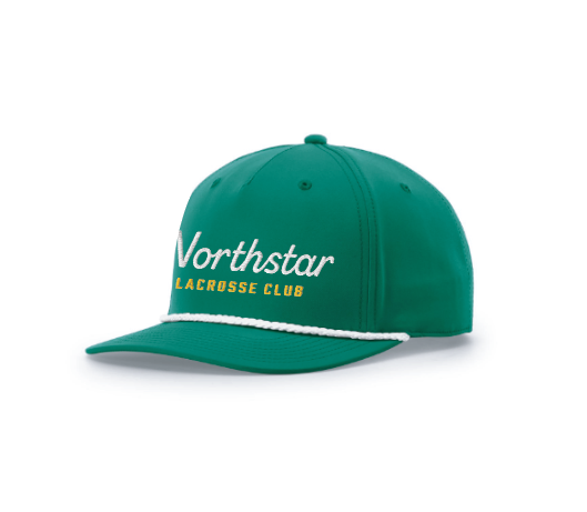 NLC Richardson Five-Panel Classic Rope Cap - GREEN