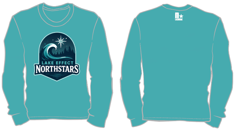 Lake Effect Northstars - Sublimated Long Sleeve Shirt