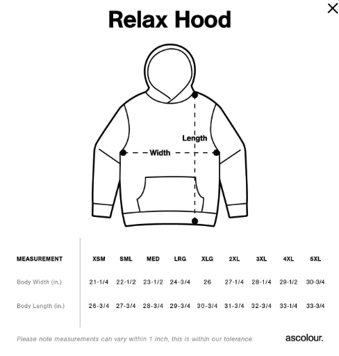 Roseville Mahtomedi Hockey ASCOLOUR.™ Relax Hood - ASH