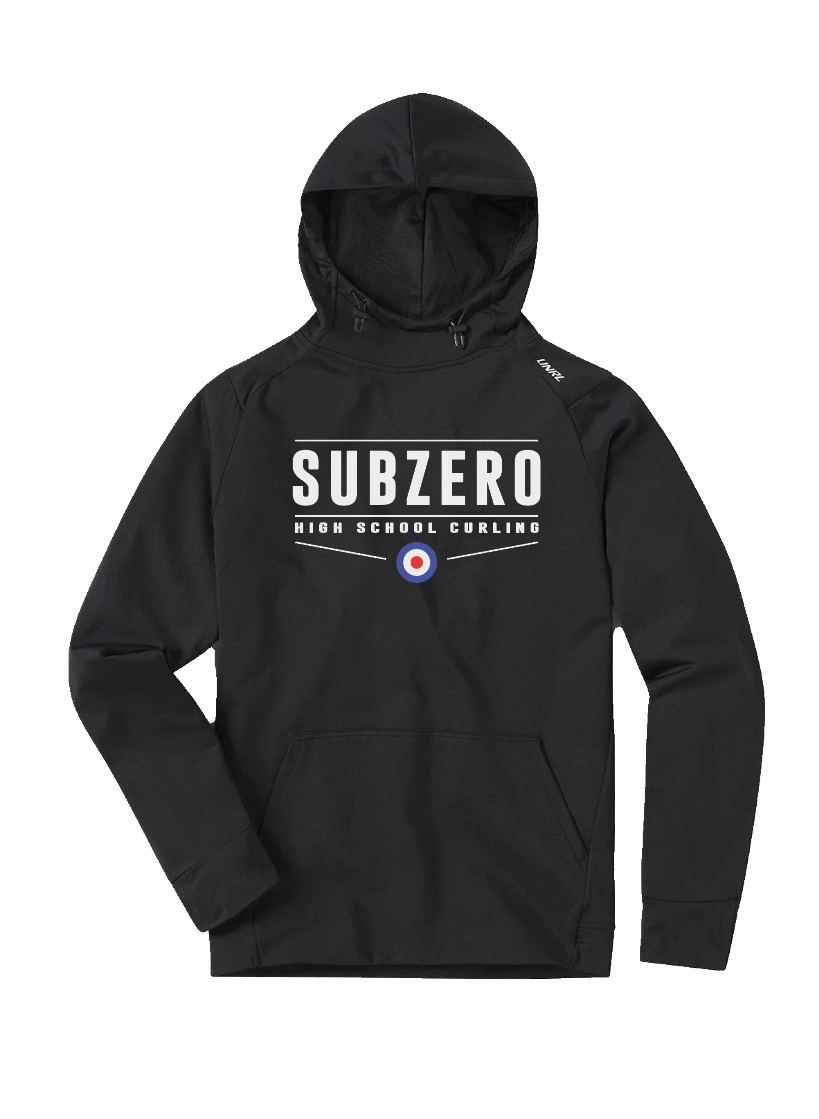 Subzero Curling Crossover Hoodie II - BLACK