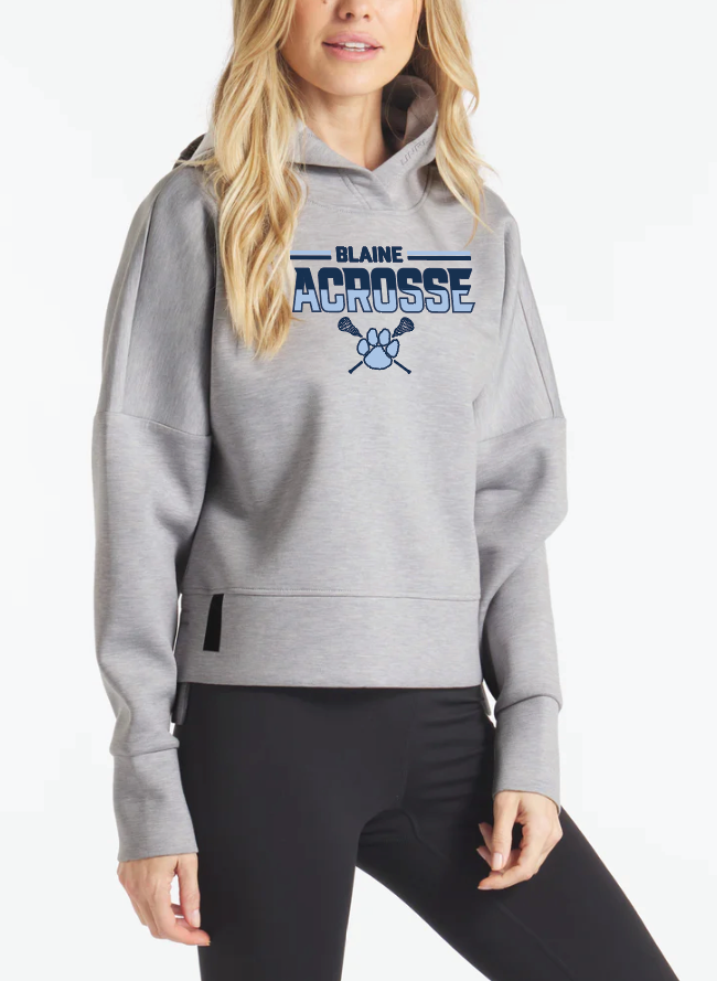 Blaine Lacrosse LuxBreak Oversized Hoodie - GREY