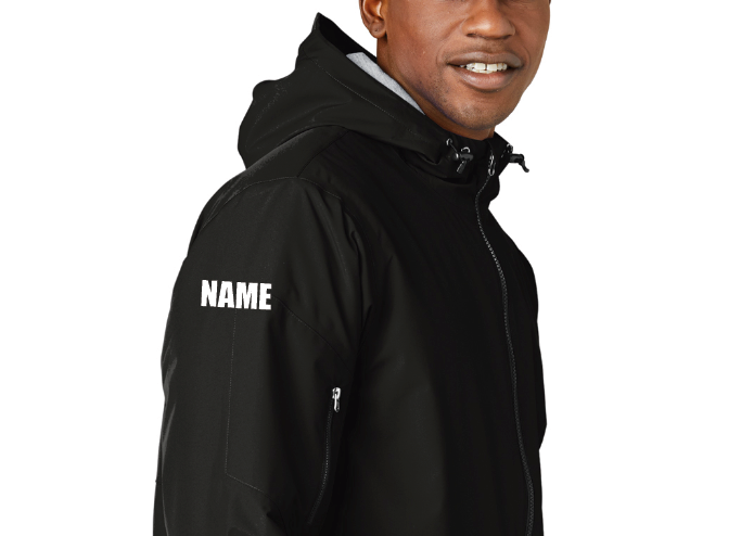 Eagan Basketball Sport-Tek® Waterproof Insulated Jacket - BLACK