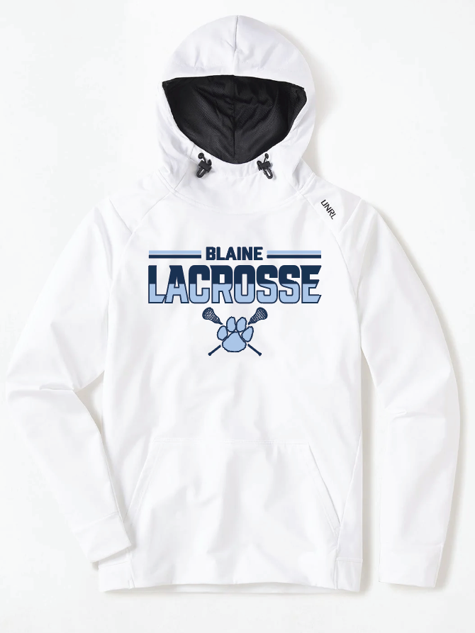 Blaine UNRL Crossover Hoodie II - WHITE