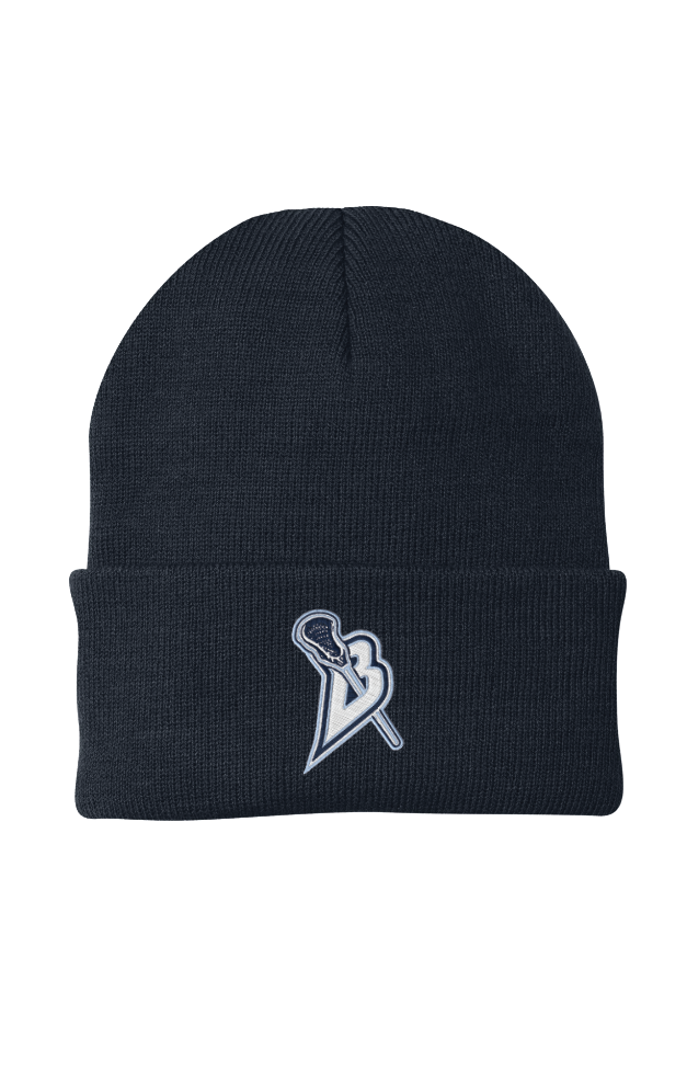 Blaine Lacrosse Port & Co™ Knit Cap - NAVY