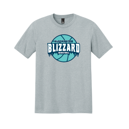 Bloomington Basketball District® Perfect Tri® Tee - HEATHERED GREY