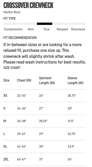 Bloomington Basketball UNRL™ Crossover Crewneck - DARK BLUE