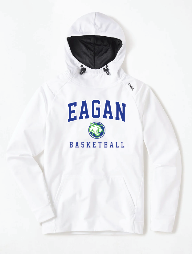 Eagan Basketball Crossover Hoodie II - WHITE