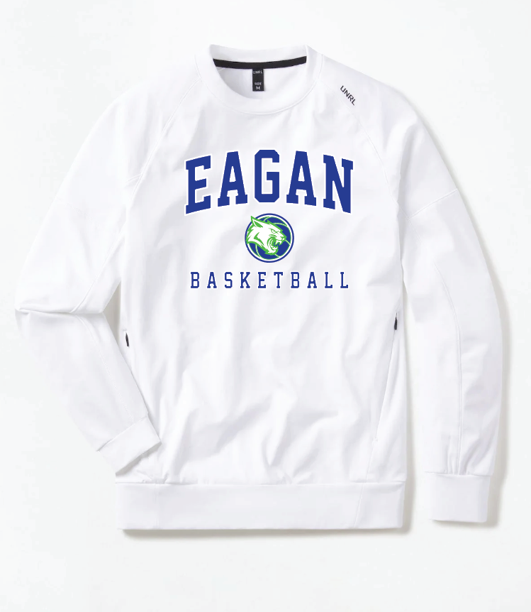 Eagan Basketball UNRL Crossover Crewneck - WHITE