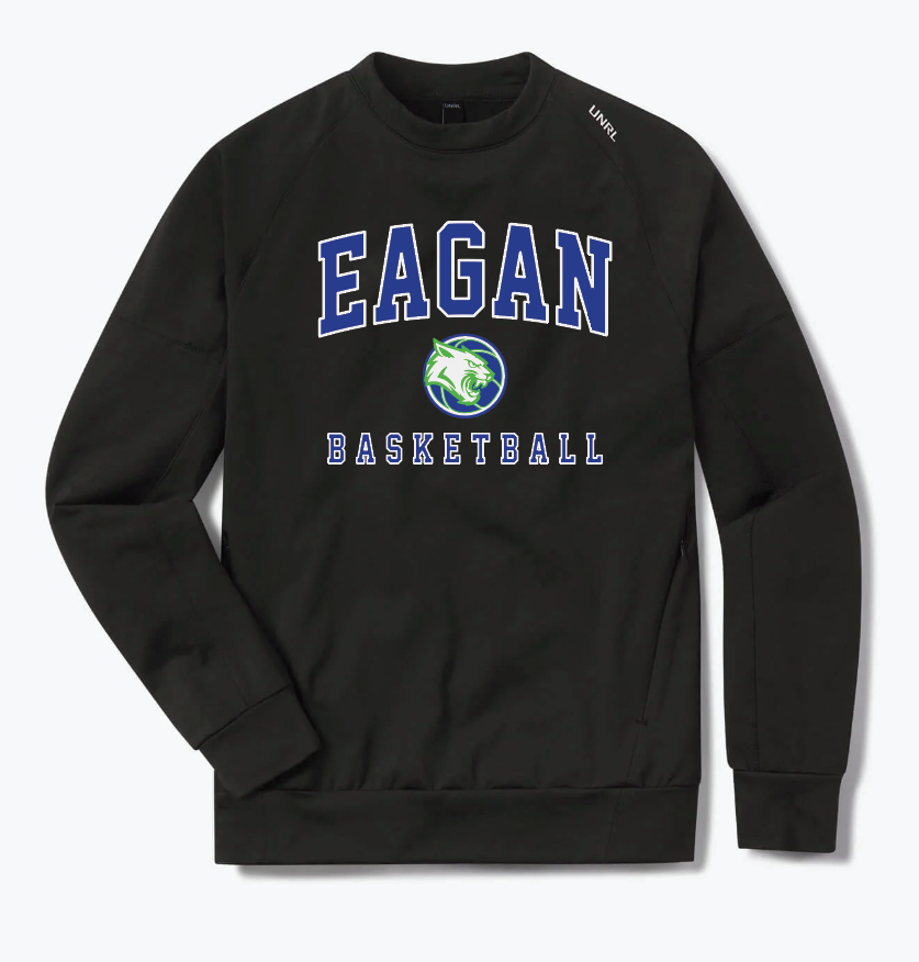 Eagan Basketball UNRL Crossover Crewneck - BLACK