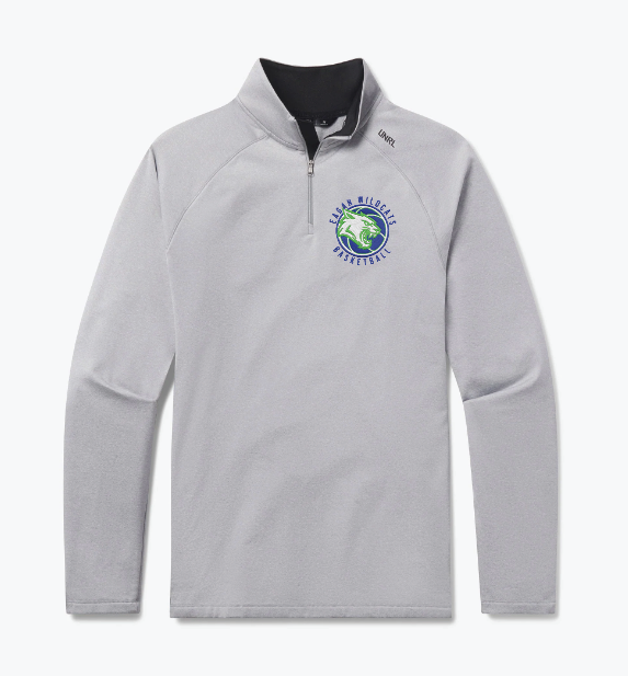 Eagan Basketball UNRL™ Interlock Quarter Zip - HEATHER GREY
