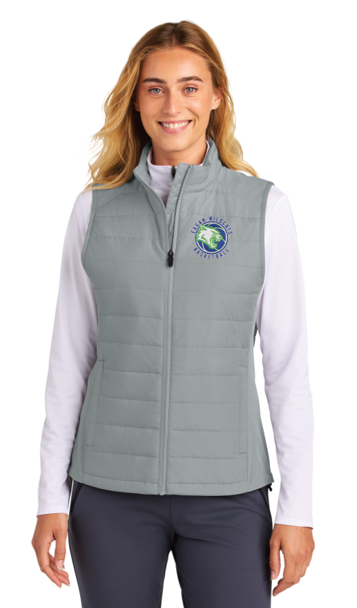 Eagan Basketball Sport-Tek® Women’s Teknical Hybrid Vest - SILVER