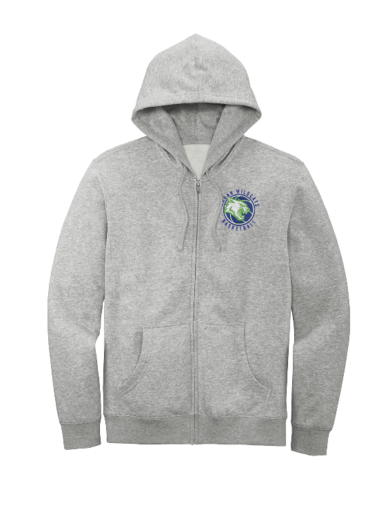 Eagan Basketball District® V.I.T.™ Fleece Full-Zip Hoodie - LIGHT HEATHER GREY