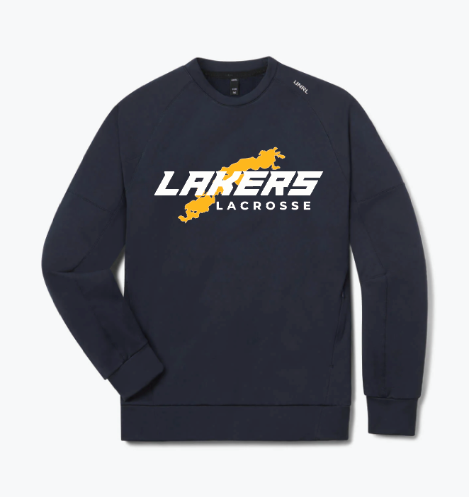 Prior Lake Lacrosse UNRL Crossover Crewneck - NAVY